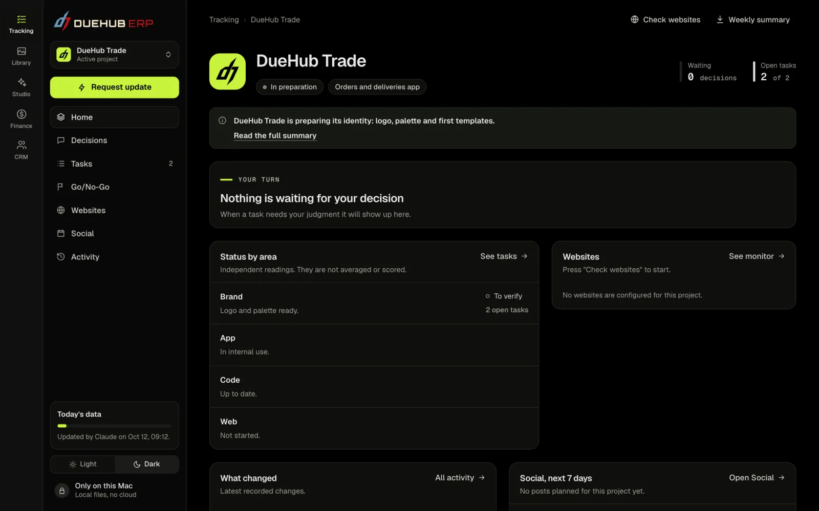 DueHub Trade