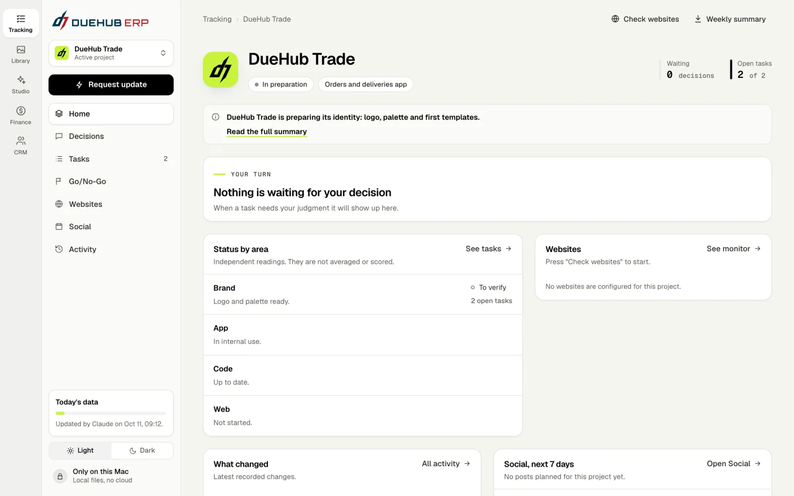 DueHub Trade